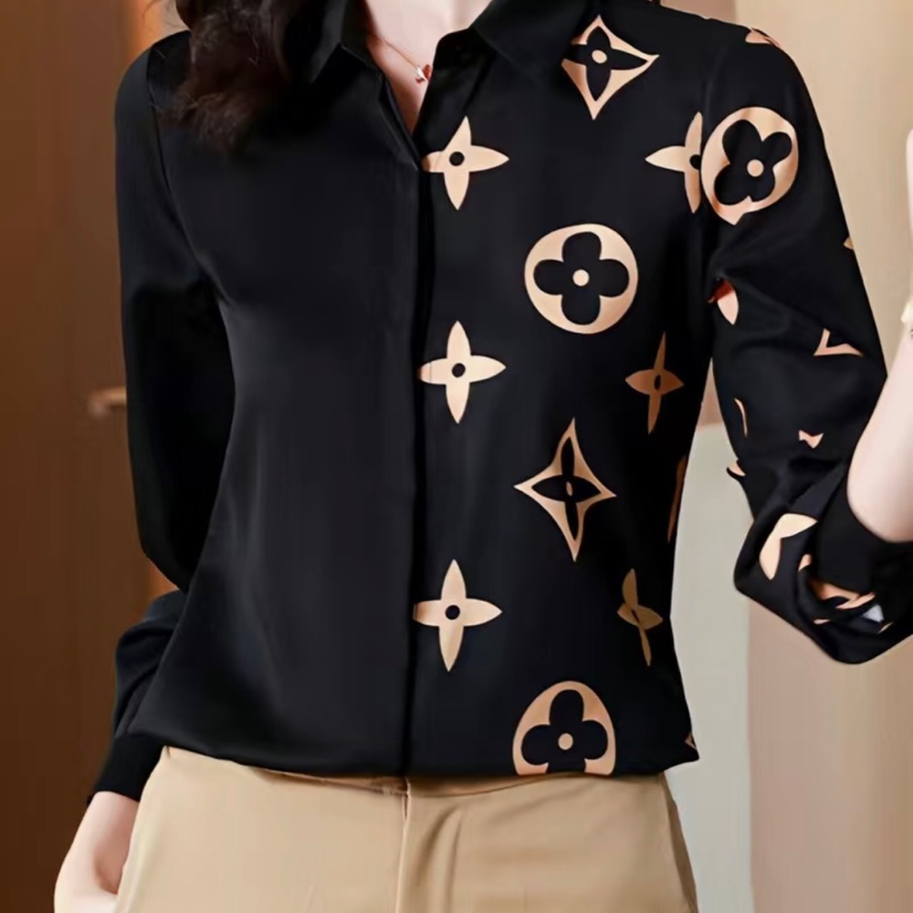 Louis Vuitton-printed tops, so elegant and BNWT.